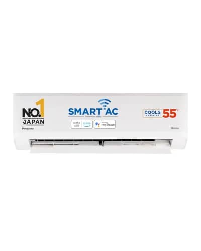 Panasonic 1.5 Ton 3 Star WiFi Inverter Smart Split AC
