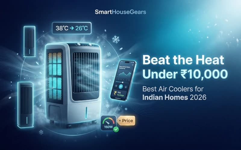 8 Best Air Coolers Under ₹10,000 in India 2026 [Ranked]