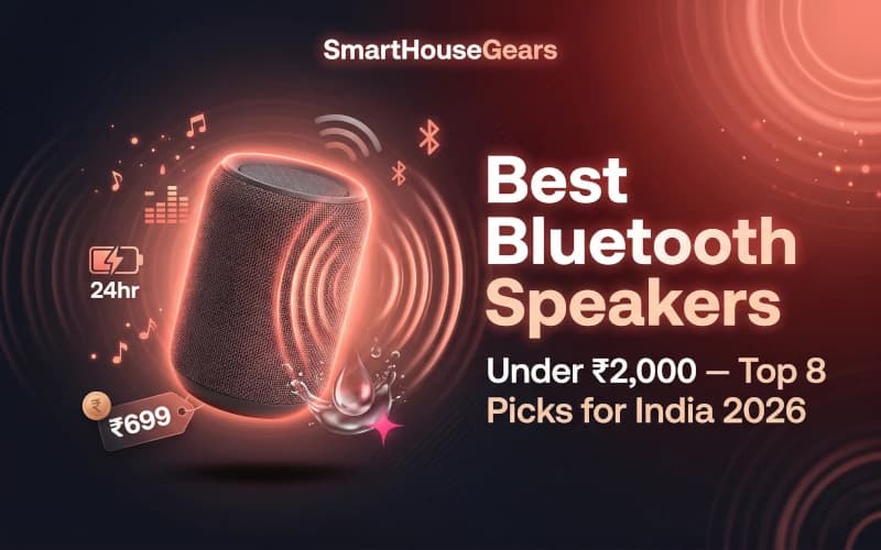 Best Bluetooth Speaker Under ₹2,000 India 2026 from ₹699
