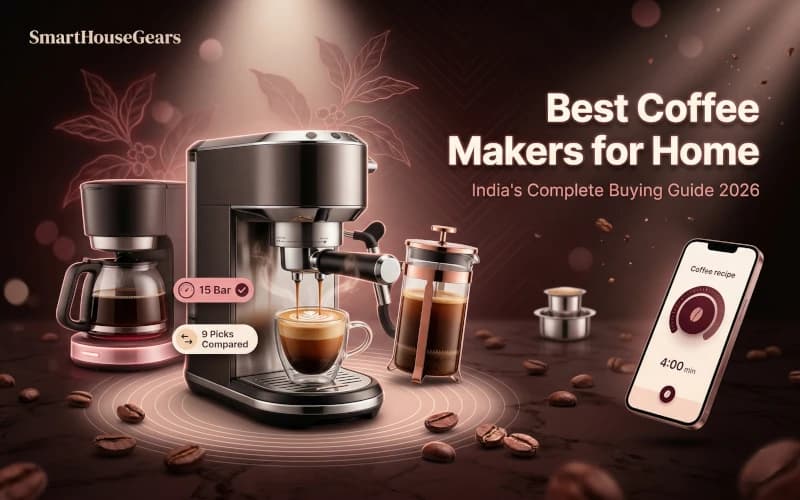 9 Best Coffee Makers for Home in India 2026 from ₹388