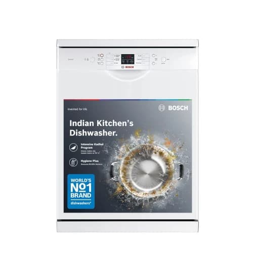 4. Bosch SMS66GW01I 13 Place Setting White - Best for White Kitchens