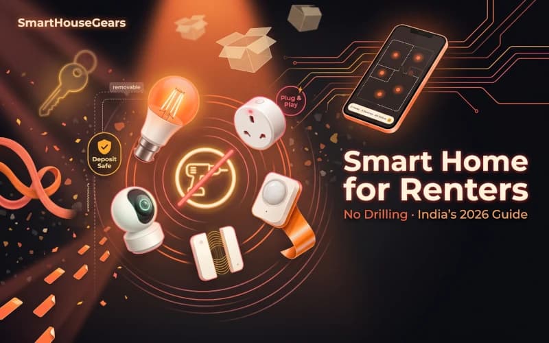 Smart Home for Renters in India: No Drilling Setup