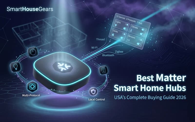 8 Best Matter Smart Home Hubs USA 2026 from $60 [Ranked]