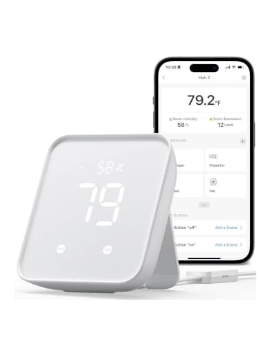 8. SwitchBot Hub 2 - Best Matter IR Bridge for Renters