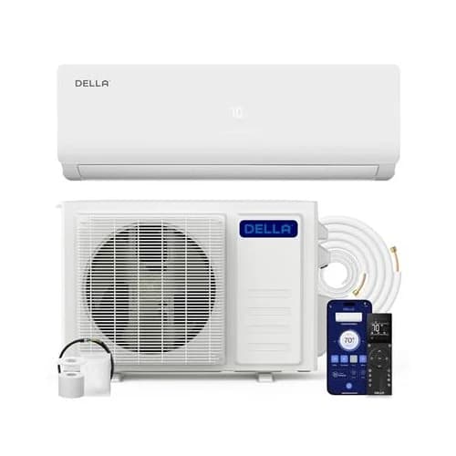 3. DELLA Vario 18,000 BTU Mini Split - Best for Cold Garages