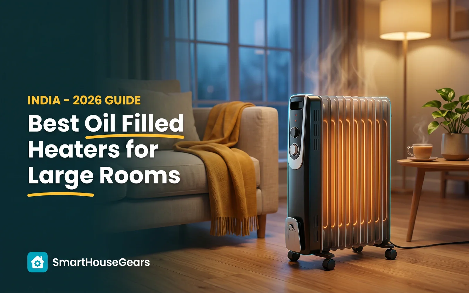 6 Best Oil Filled Heaters for Large Rooms India 2026
