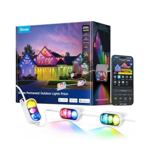 8. Govee Permanent Outdoor Lights Prism - Best New Flagship
