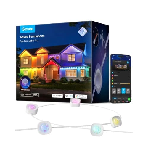 2. Govee Permanent Outdoor Lights Pro - Best Upgrade