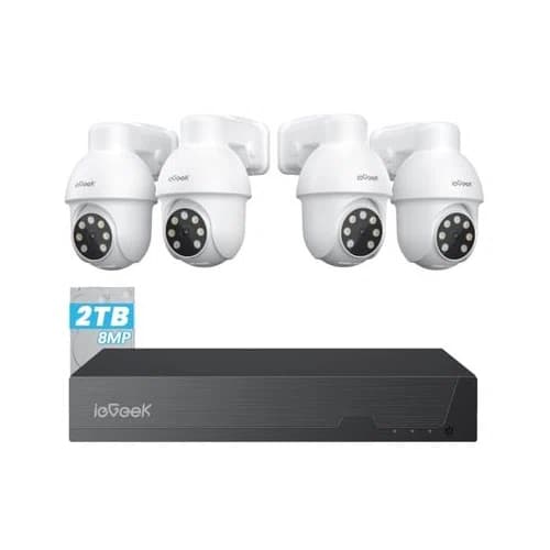 2. ieGeek IE82 PoE System: Best Value PTZ Kit