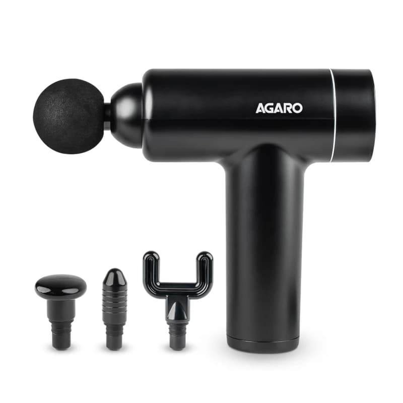 AGARO Strike Handheld Percussion Massage Gun with 6 Heads