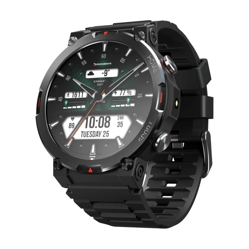 CrossBeats Everest 2.0 2025 Smart Watch 1.43 inch True AMOLED Display
