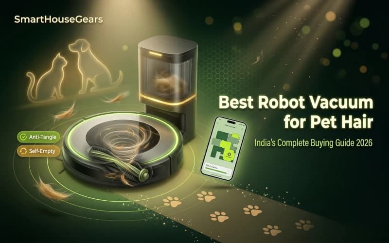 Best Robot Vacuum for Pet Hair India 2026 from ₹16,000
