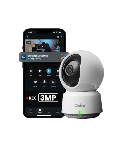 8. Qubo Smart 360 3MP Model 2.0 - Best Smart Home Integration