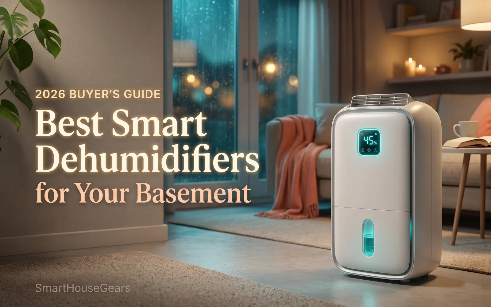 Best Smart Dehumidifier for Basement: 7 WiFi Picks 2026