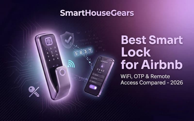 Best Smart Door Lock for Airbnb India 2026 (from ₹4,499)