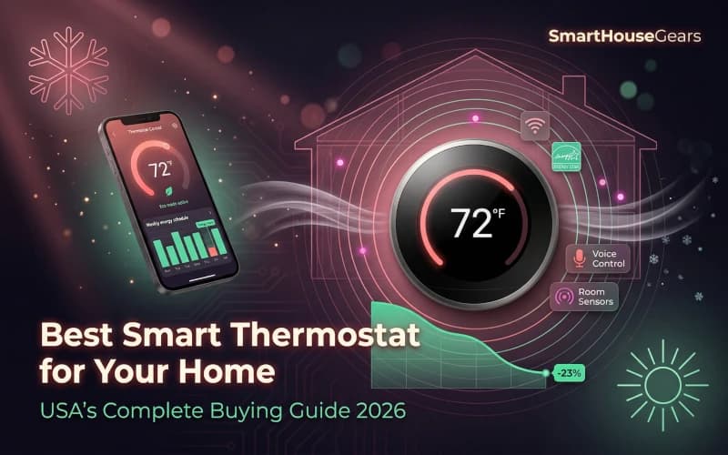 8 Best Smart Thermostats for Home USA 2026 from $79