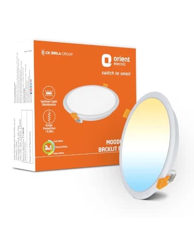9. Orient Electric 12W 3-in-1 Panel - Best Budget CCT