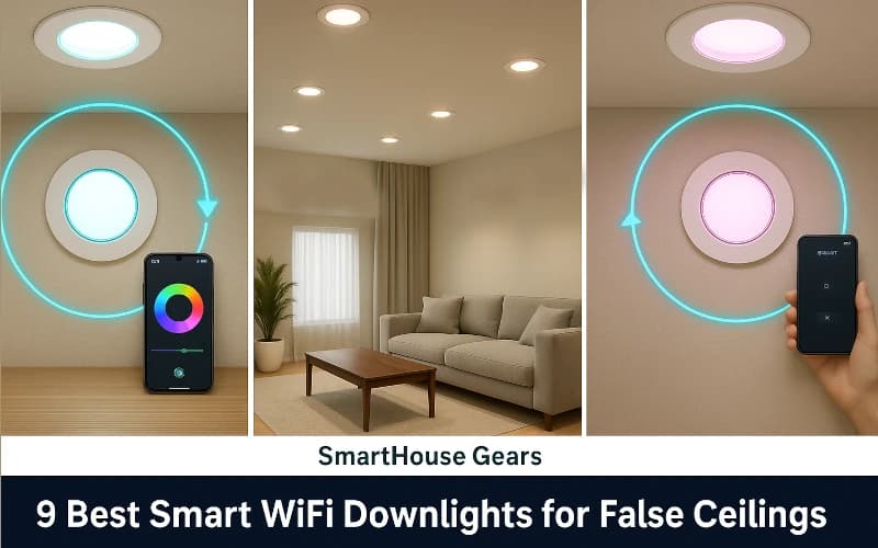10 Best Smart WiFi Downlights for False Ceiling India 2026