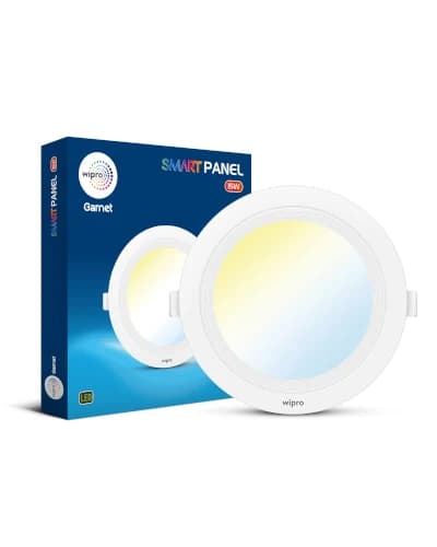 6. Wipro Garnet 15W Smart Panel - Best for Work Lighting