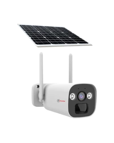 8. Trueview 4G Solar Bullet Camera - Best for Gates and Driveways