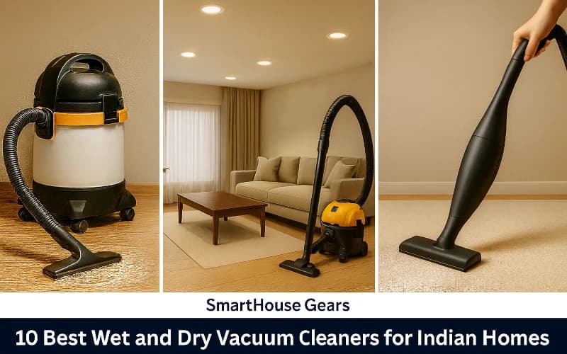 10 Best Wet & Dry Vacuum Cleaners India 2026 (Ranked)