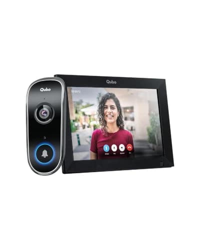 3. Qubo Instaview Video Doorphone - Best Premium with Display