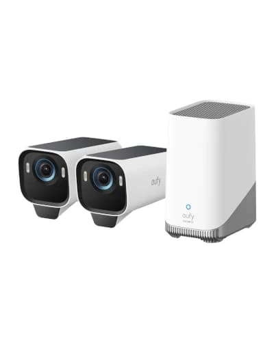 2. eufyCam S3 Pro 2-Cam Kit - Best Premium 4K No Subscription System