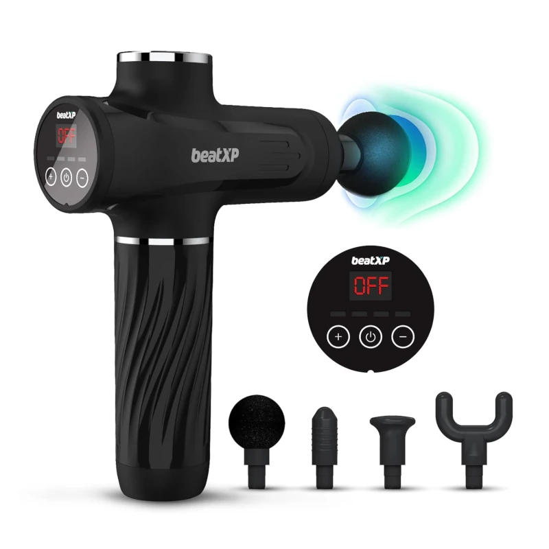 beatXP Bolt Go Massage Gun with Touch Display