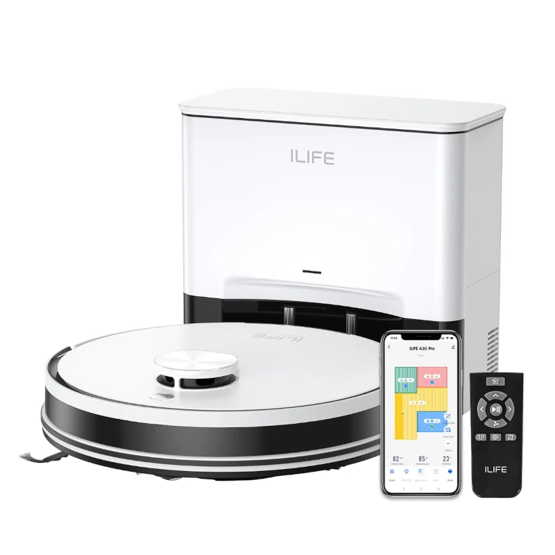 ILIFE A30 Pro Self-Emptying Robot Vacuum with LiDAR Navigation