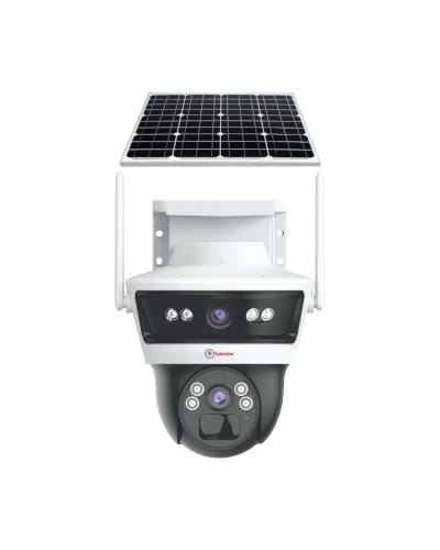 Trueview 3+3MP Dual Lens Solar Mini PTZ review for India buyers