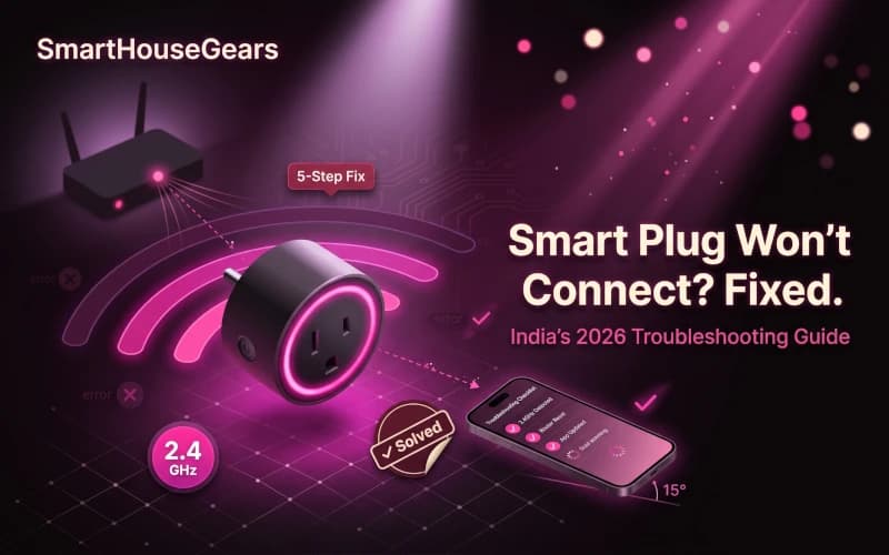 Smart Plug Not Connecting to WiFi? 9 Fixes India 2026