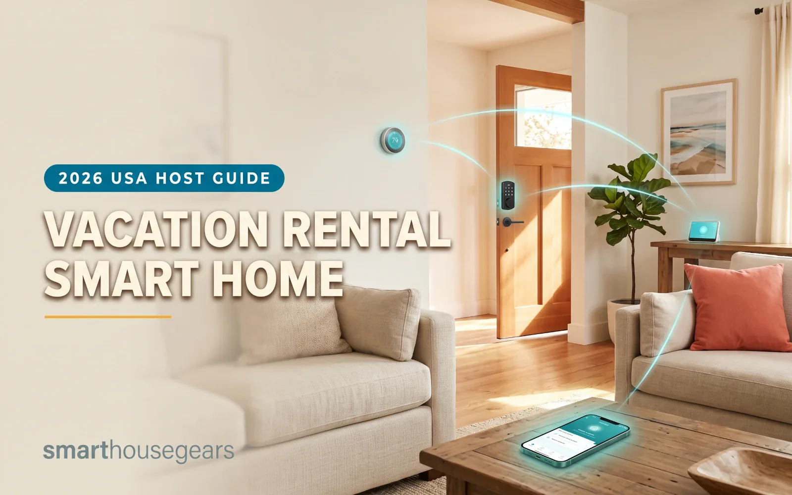 Vacation Rental Smart Home Setup USA: 2026 Host Guide