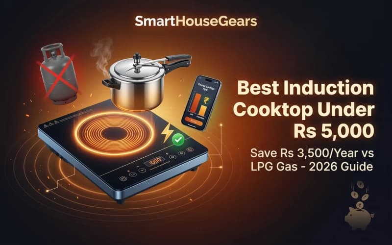 9 Best Induction Cooktops Under ₹5,000 in India 2026