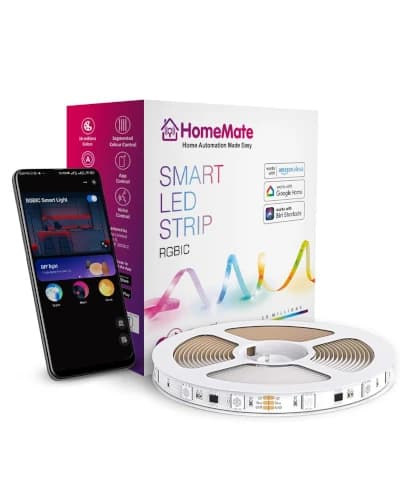 3. HomeMate RGBIC Dreamcolor LED Strip 5 Meters