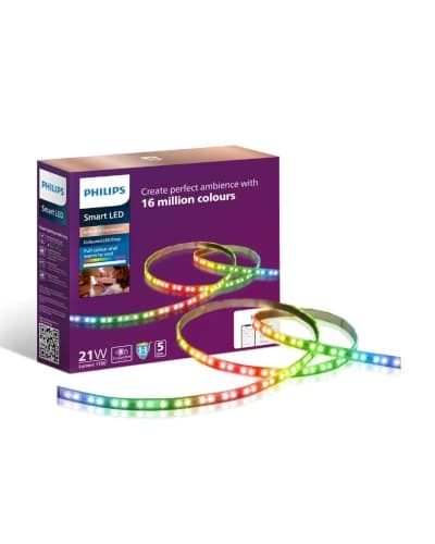 1. Philips WiZ 5 Meter Wi-Fi Smart LED Strip Light