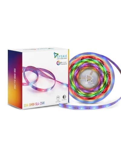 4. Syska Smart Wi-Fi Enabled 5M RGB LED Strip Light