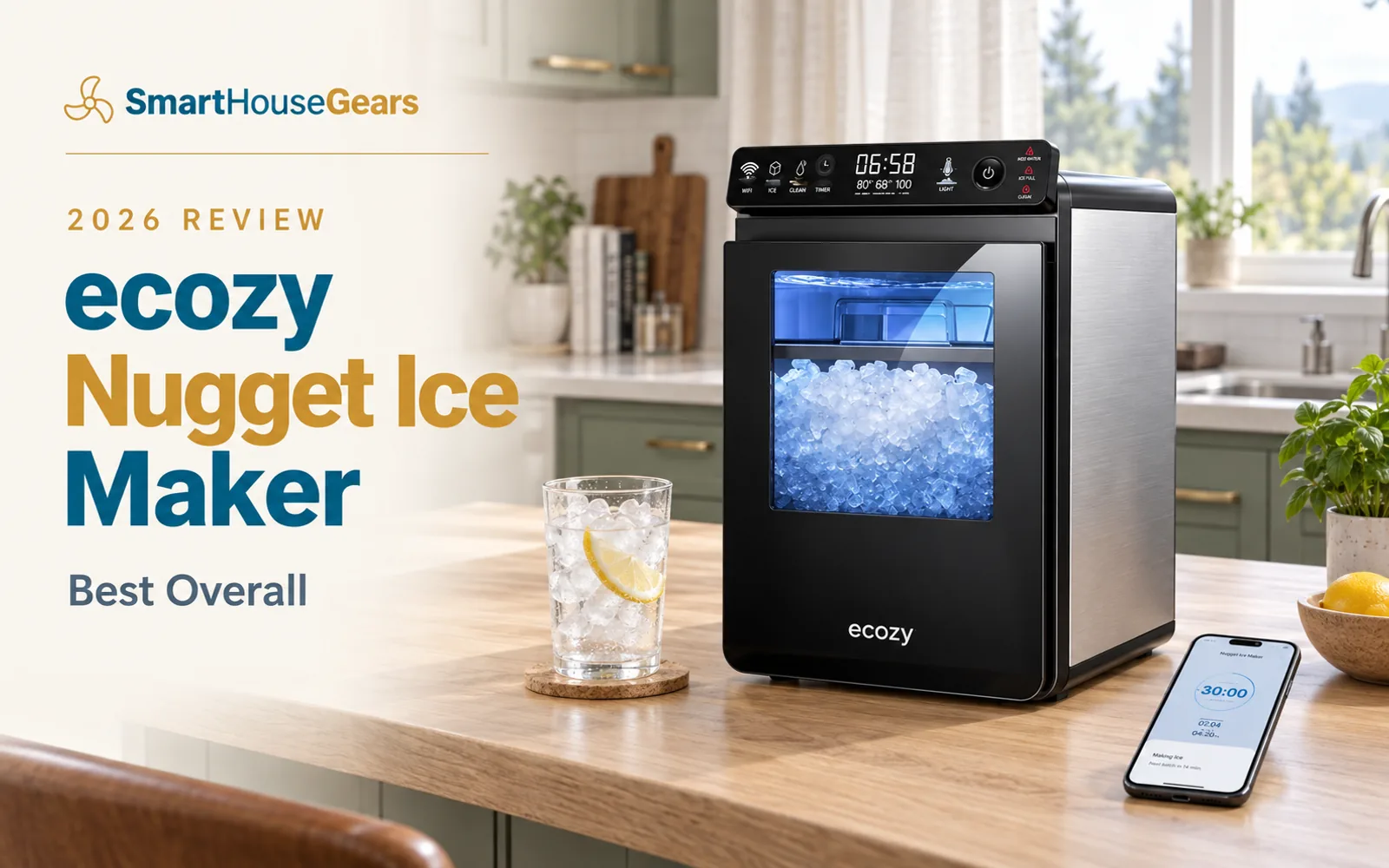 ecozy Nugget Ice Maker