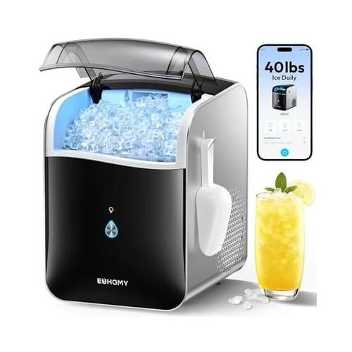 EUHOMY Smart Nugget Ice Maker