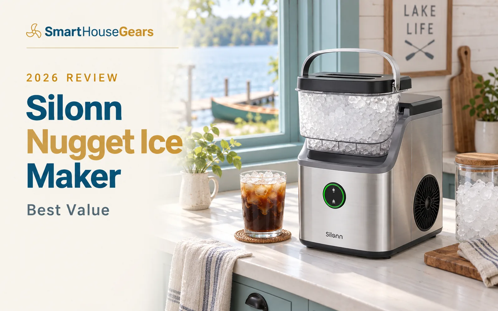 Silonn Nugget Ice Maker