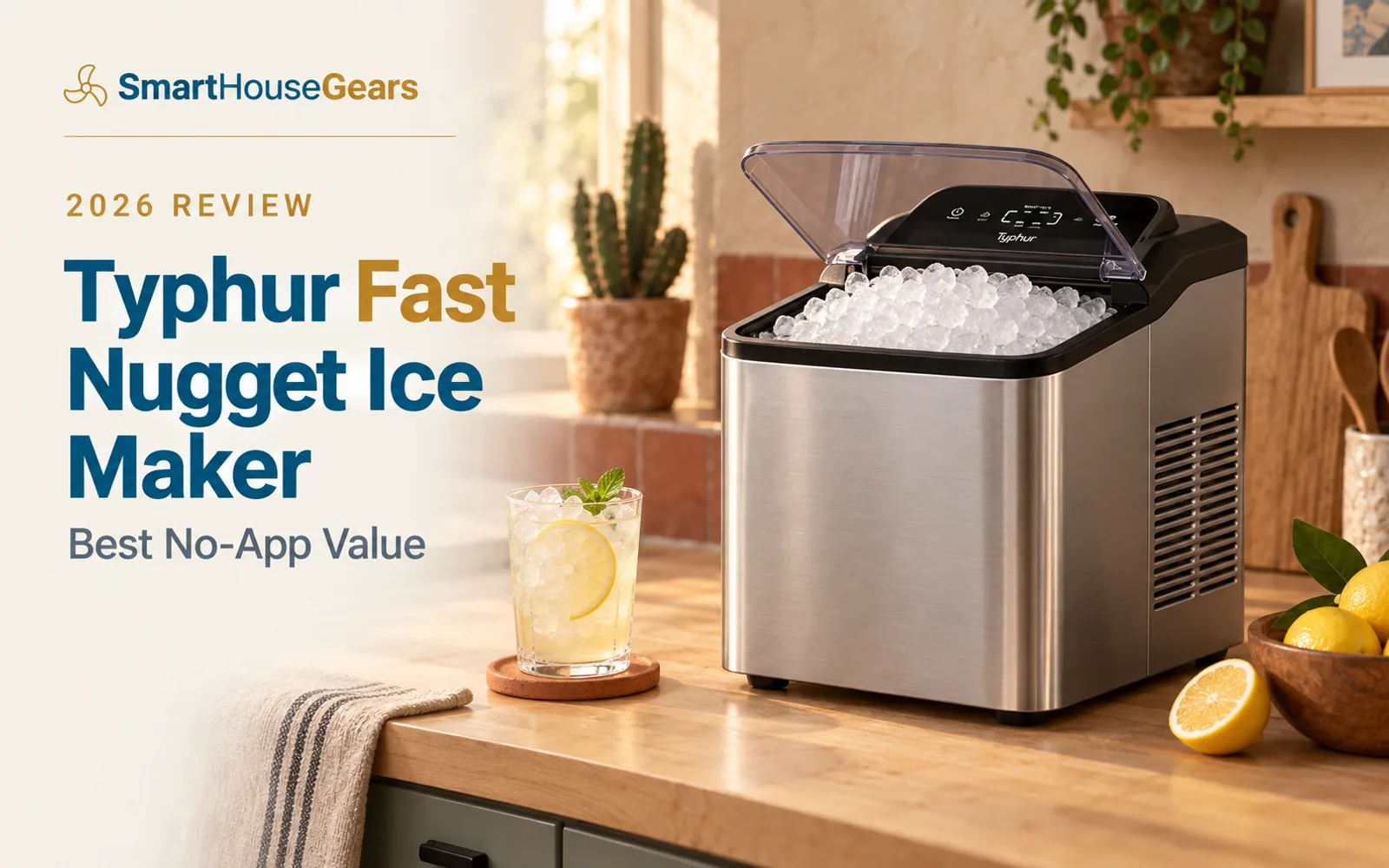 Typhur Fast Nugget Ice Maker
