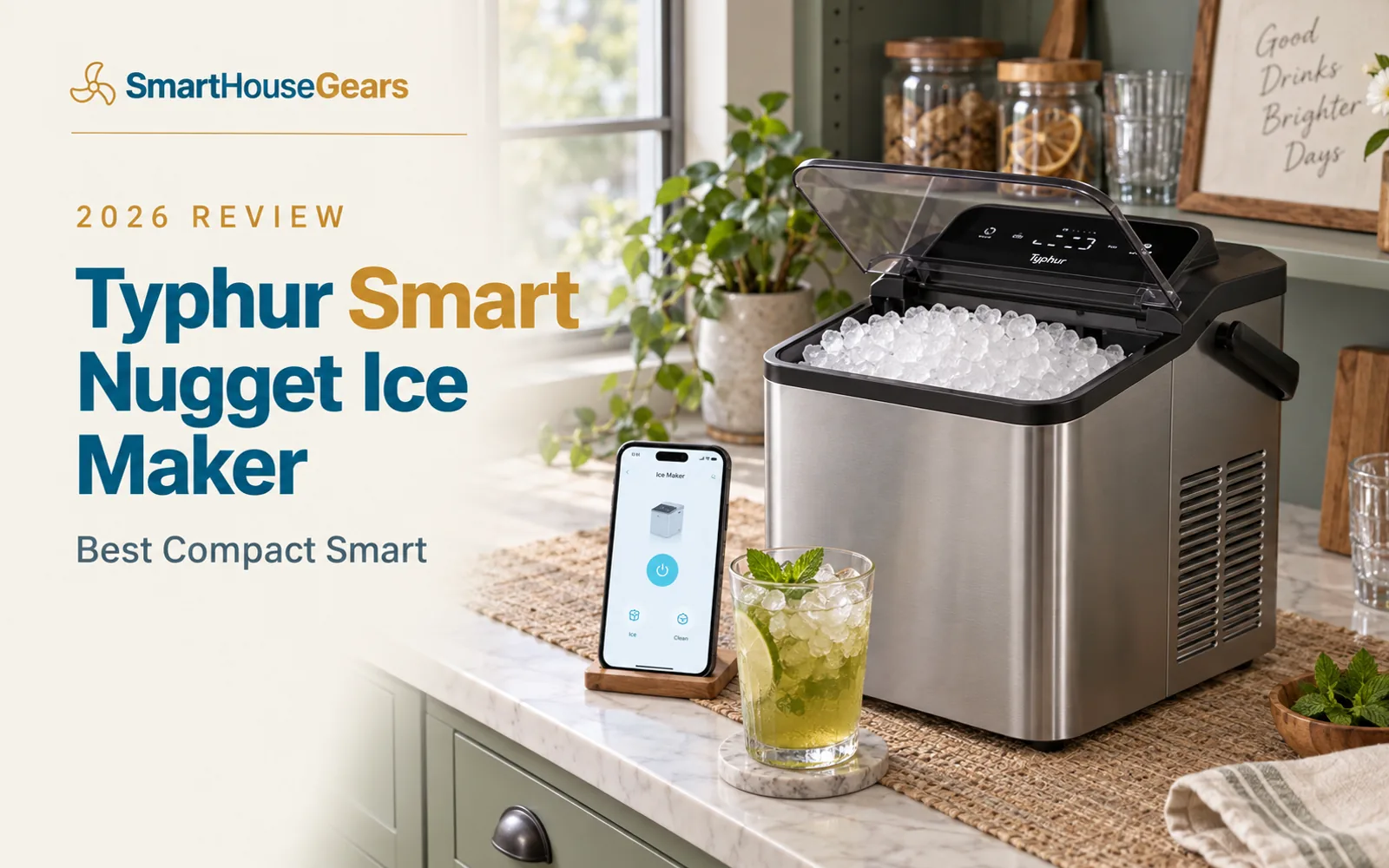Typhur Smart Nugget Ice Maker