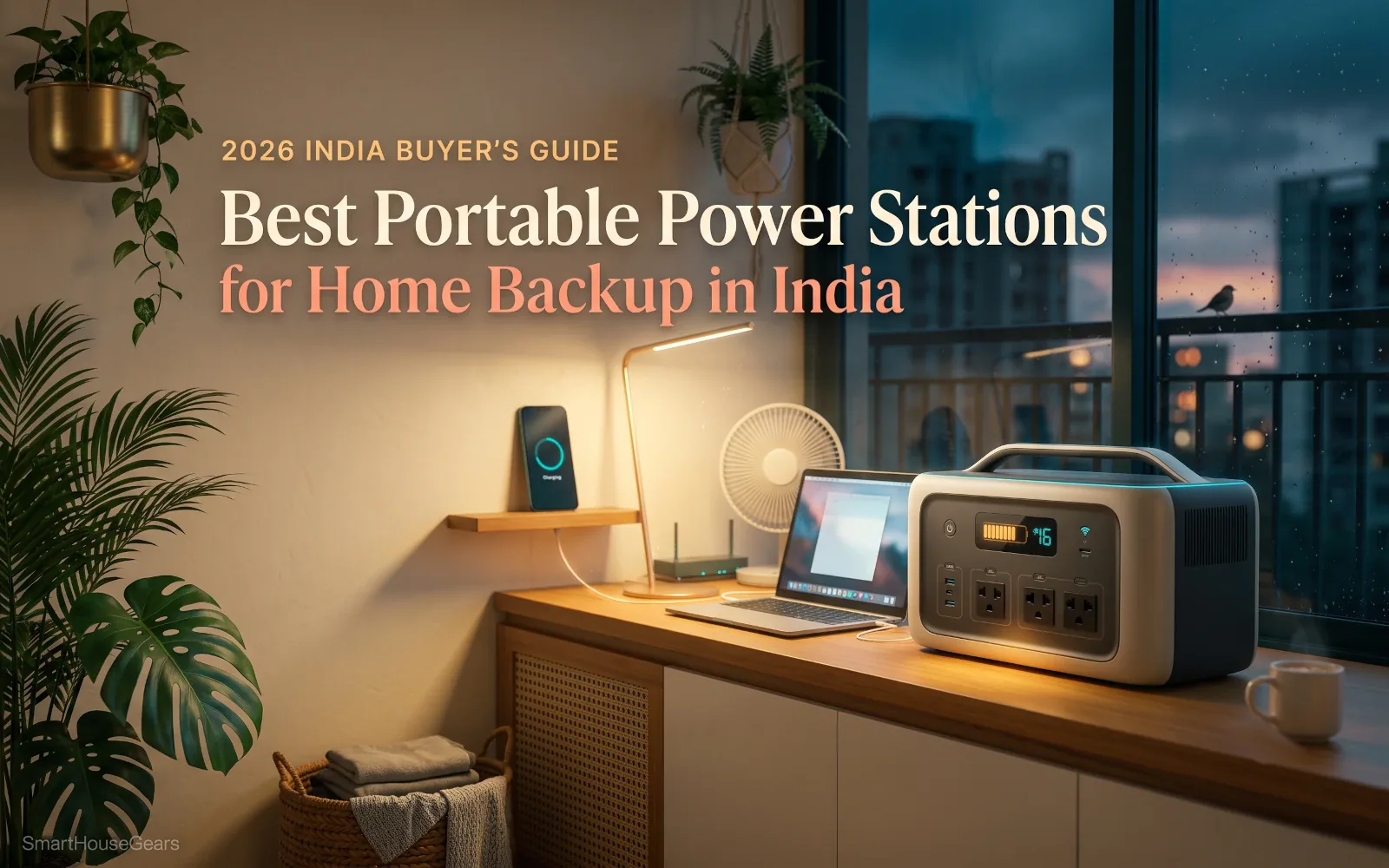 7 Best Portable Power Stations for Home Backup India 2026