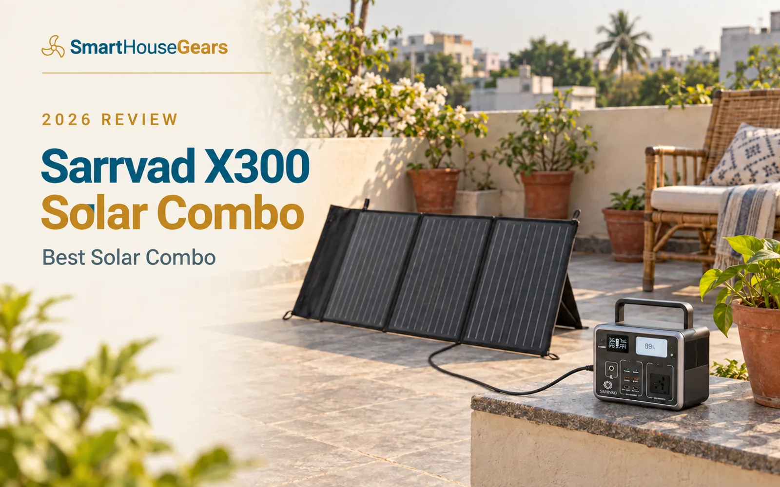 Sarrvad X300 Solar Combo