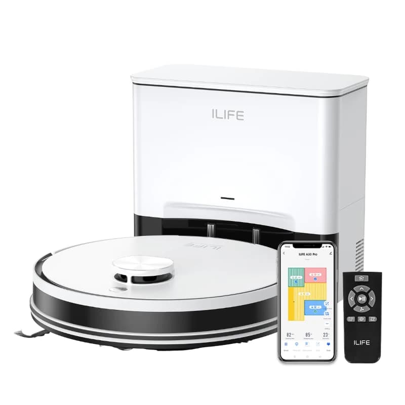 ILIFE A30 Pro Self-Emptying Robot Vacuum with LiDAR Navigation