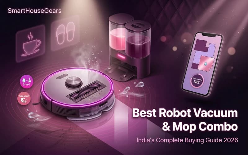 Best Robot Vacuum & Mop Combo India 2026 from ₹13,900