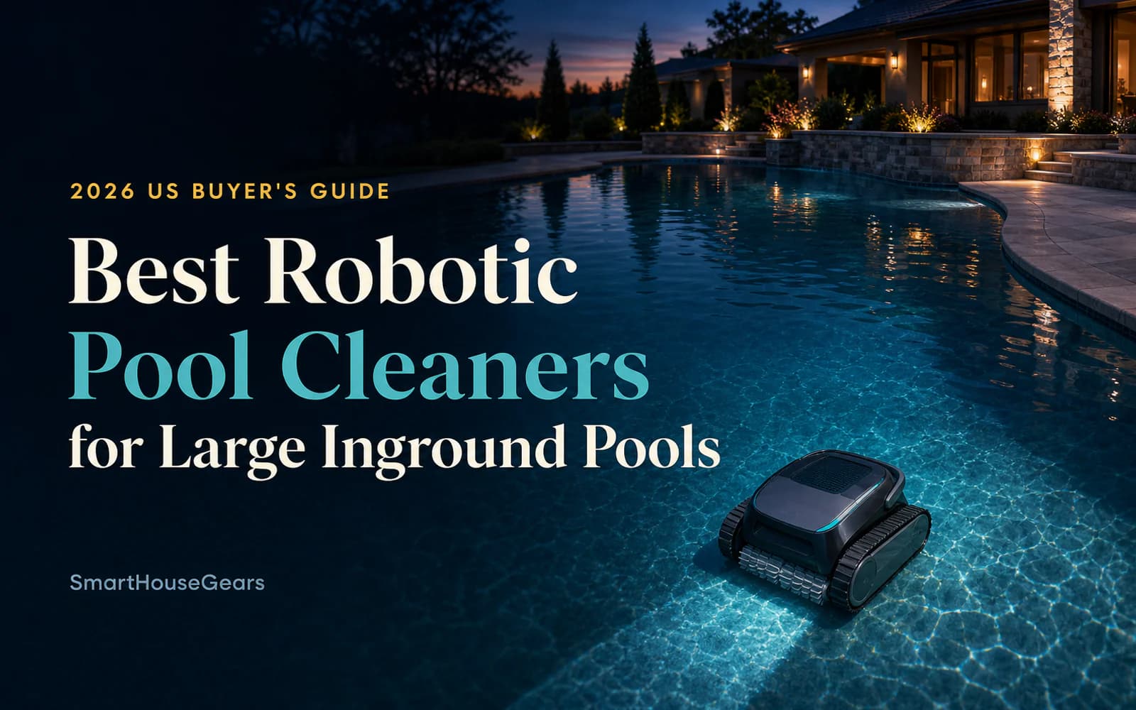 8 Best Robotic Pool Cleaners for Large Inground Pools in 2026