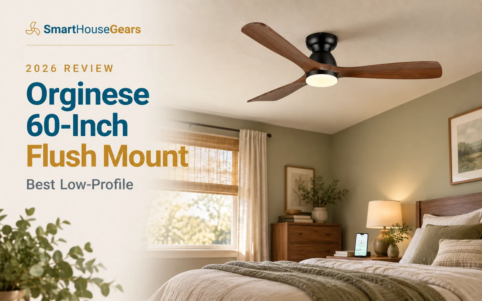 Orginese 60-Inch Flush Mount