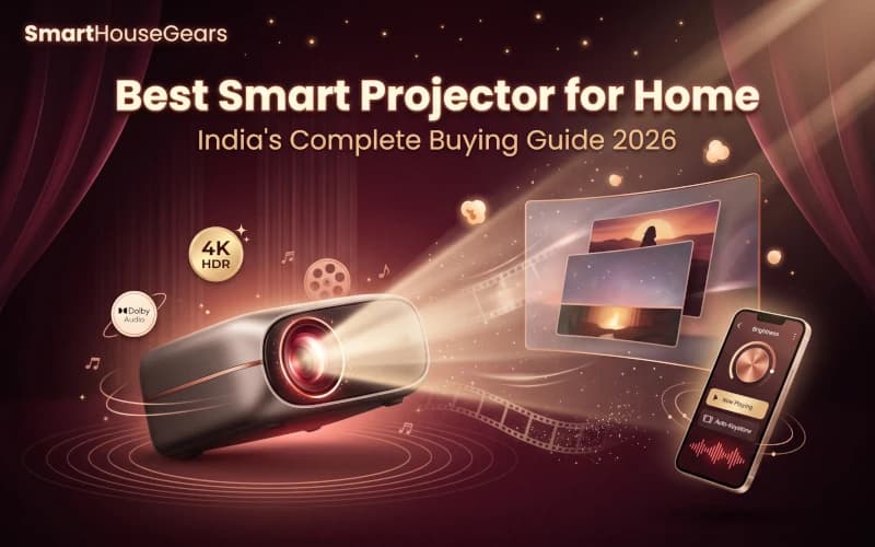 9 Best Smart Projectors for Home India 2026 from ₹8,990