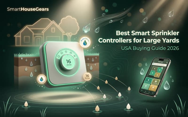 8 Best Smart Sprinkler Controllers Large Yards 2026 USA