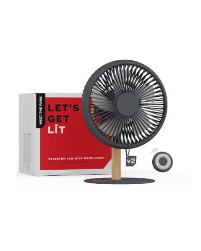 9. NUUK LIT v2 - Best Rechargeable Portable Table Fan